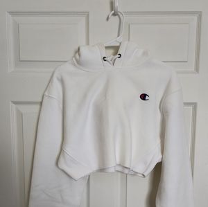Cropped sweater,  white color, size Xtra small